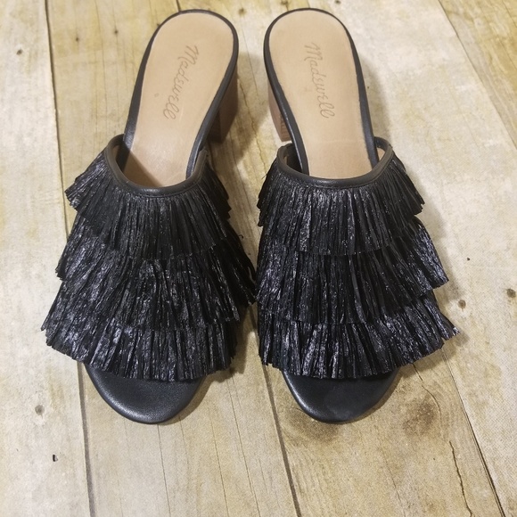 Madewell Devon Fringe Sandal - Picture 3 of 8